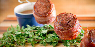 Bacon Wrapped Pork Tenderloin
