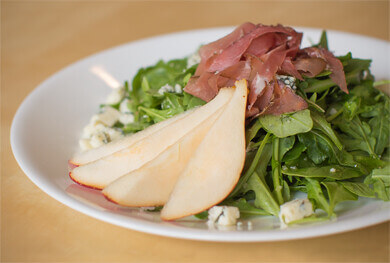 Nick's Picks: Arugula Prosciutto And Pear Salad With Gorgonzola
