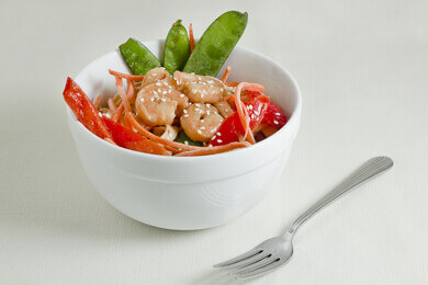 Nick's Picks: Asian Noodle Salad With Grilled Shrimp
