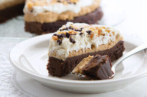 Audreys Desserts First Chocolate Flourless Torte With Peanut Butter Topping Audreys Desserts First Chocolate Flourless Torte With Peanut Butter Topping