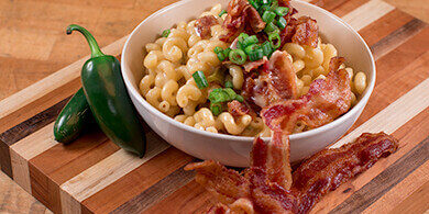 Bacon Jalapeno Mac and Cheese