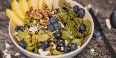 Blueberry Apple Walnut Salad