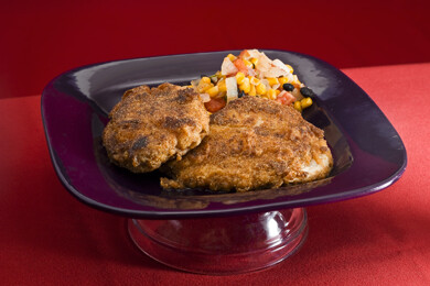 Nicks Picks: Cornbreaded Chicken With Salsa