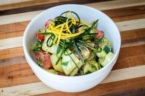 Nick's Picks: Cucumber Avocado And Tomato Salad Nick's Picks: Cucumber Avocado And Tomato Salad
