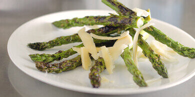 Grilled Asparagus with Parmesan