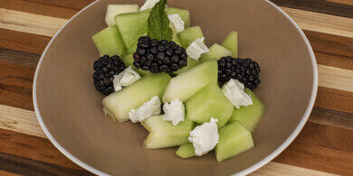 Honeydew And Goat Cheese Sala