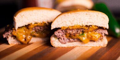 Jalapeno Cheddar Bacon Stuffed Burgers