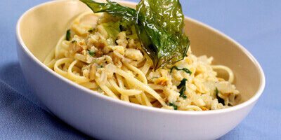 Linguine With White Clam Sauce