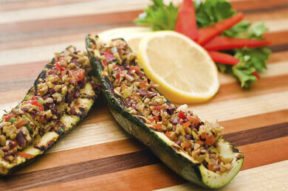 Nick's Picks: Olive Tapenade Stuffed Grilled Zucchini Nick's Picks: Olive Tapenade Stuffed Grilled Zucchini