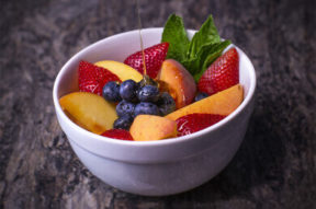 Nick's Picks: Peach Summer Fruit Salad Nick's Picks: Peach Summer Fruit Salad