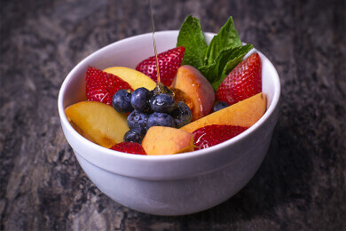 Nick's Picks: Peach Summer Fruit Salad