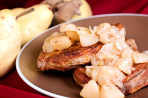 Nick's Picks: Seared Pork Chops W Ginger Pear Chutney Nick's Picks: Seared Pork Chops W Ginger Pear Chutney