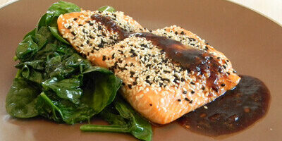 Sesame Crusted Salmon