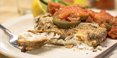 Spicy Oven Fried Fish