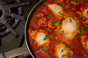 Nick's Picks: Spicy Poached Eggs Nick's Picks: Spicy Poached Eggs