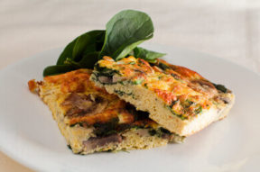 Nick's Picks: Spinach And Mushroom Fritatta Nick's Picks: Spinach And Mushroom Fritatta