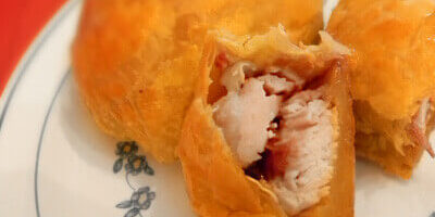 Turkey Raspberry Brie Puffs