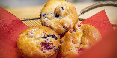 Mixed Berry Muffins