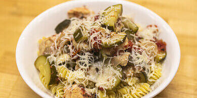 Chicken And Zucchini Pasta