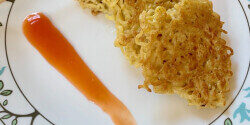 Fried Ramen Pancakes