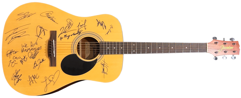 signed kingdom bound guitar