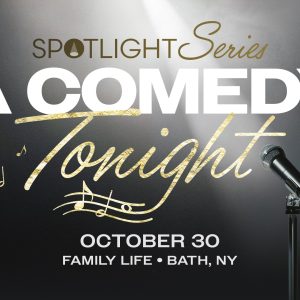 A Comedy Tonight Event Banner
