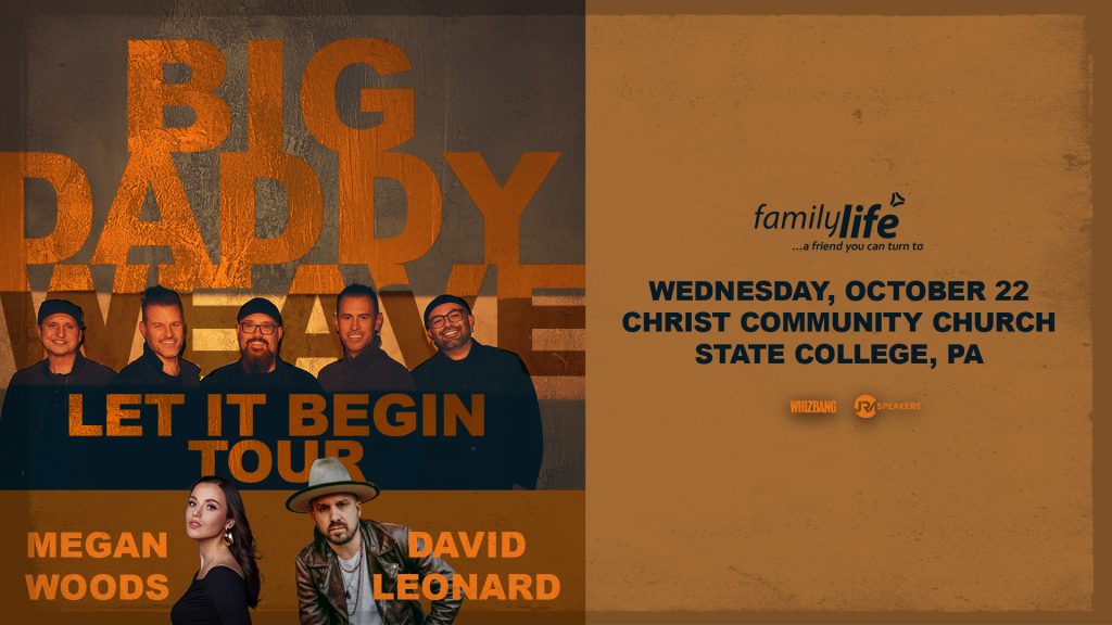 Big Daddy Weave Let It Begin Tour