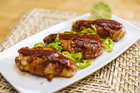 Bacon Wrapped Chipolte Chicken_small Bacon Wrapped Chipolte Chicken_small