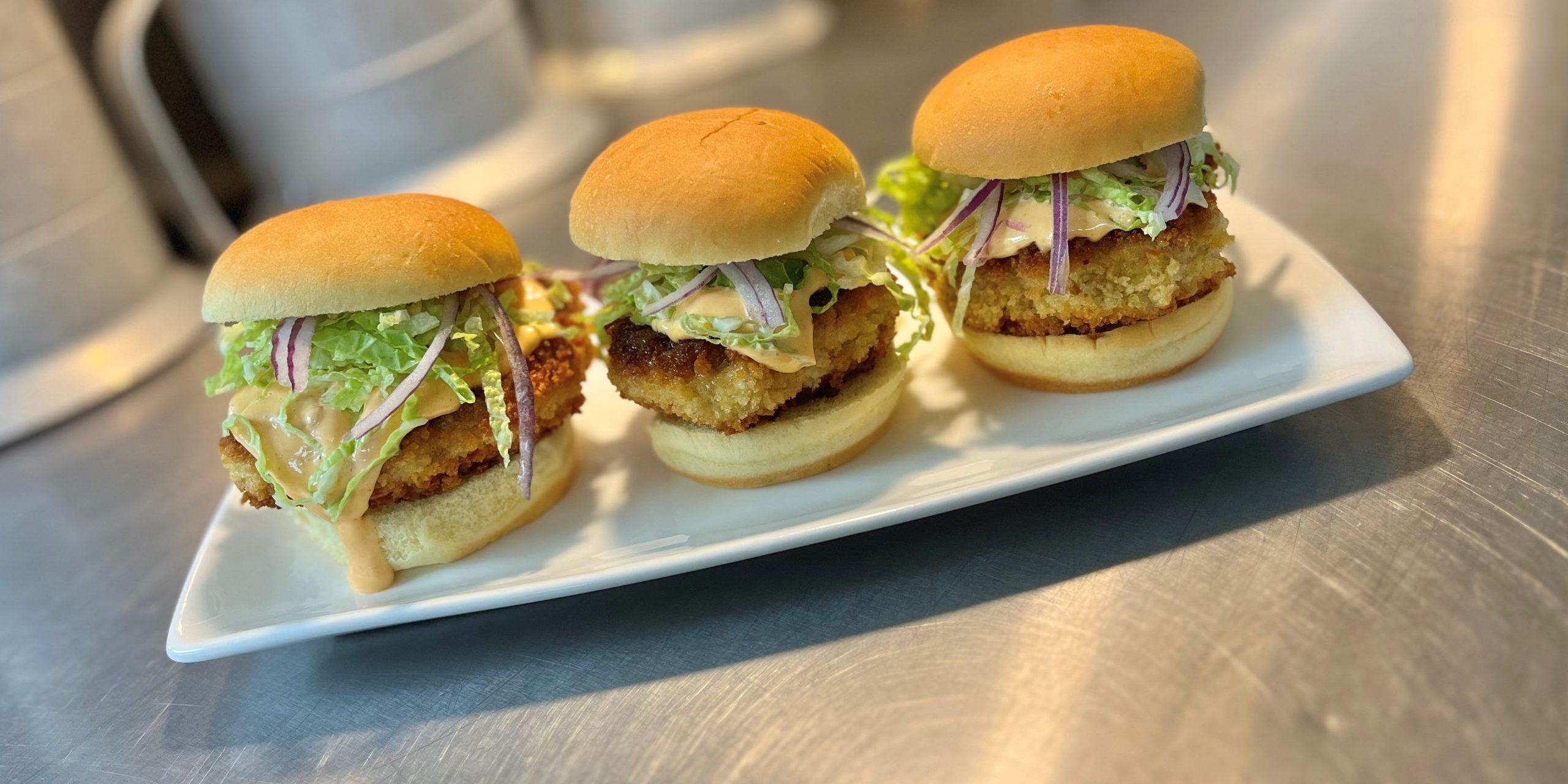 Bang Bang Chicken Sliders