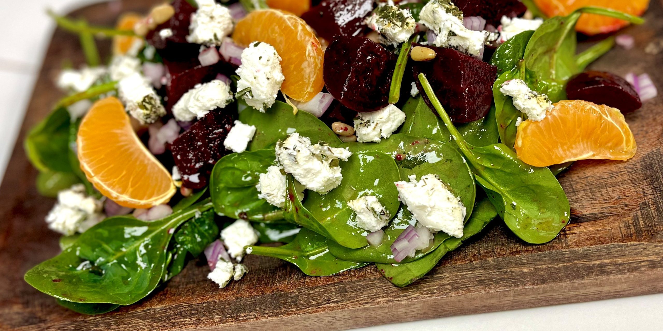 Beet and Spinach Salad