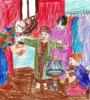 coloring contest winner beulah