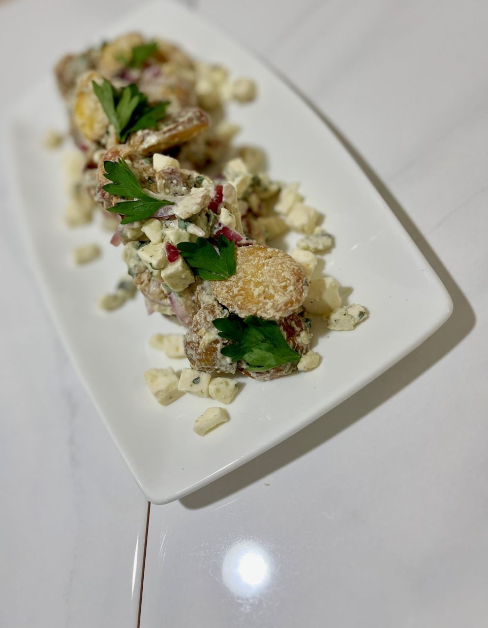 Bacon Blue Cheese Potato Salad