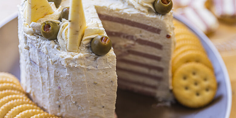 BolognaDipCake_small Father's Day Bologna Cake