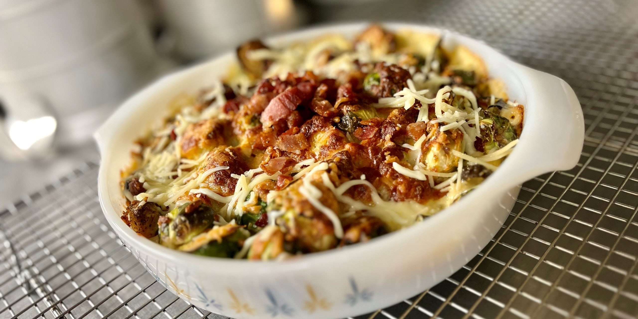 Creamy Baked Brussel Sprouts