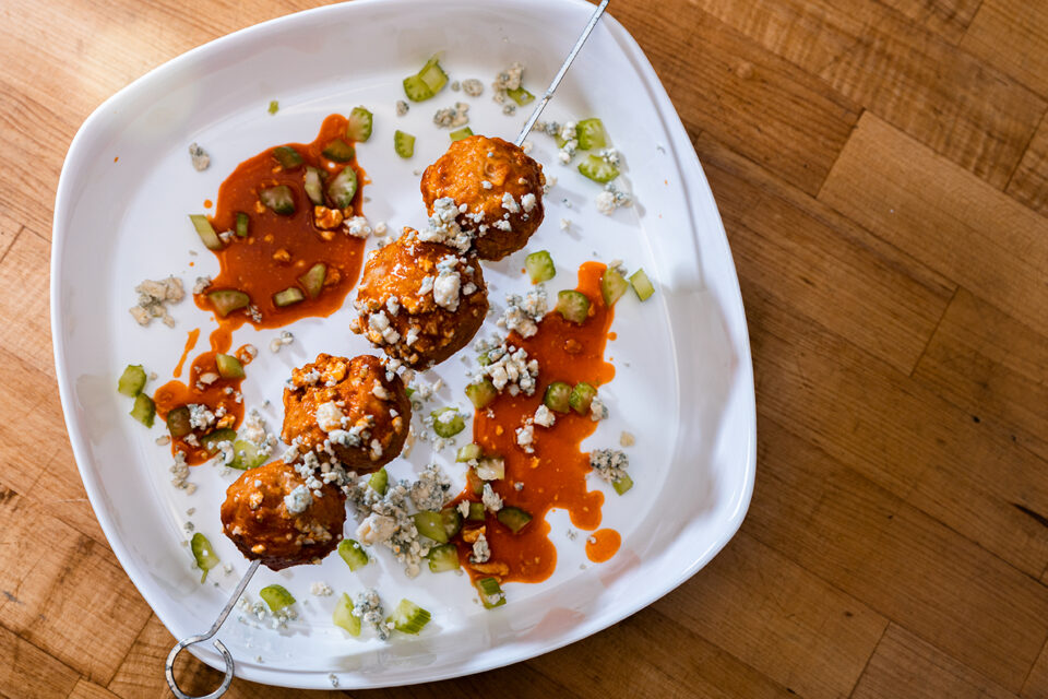 Buffalo Chicken Meatballs