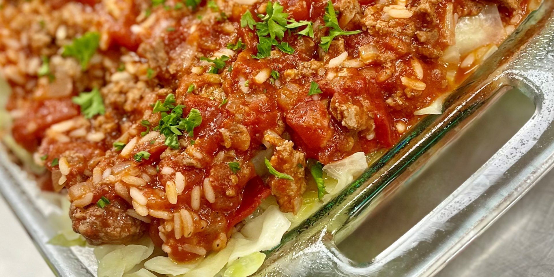 Unstuffed Cabbage Roll Casserole