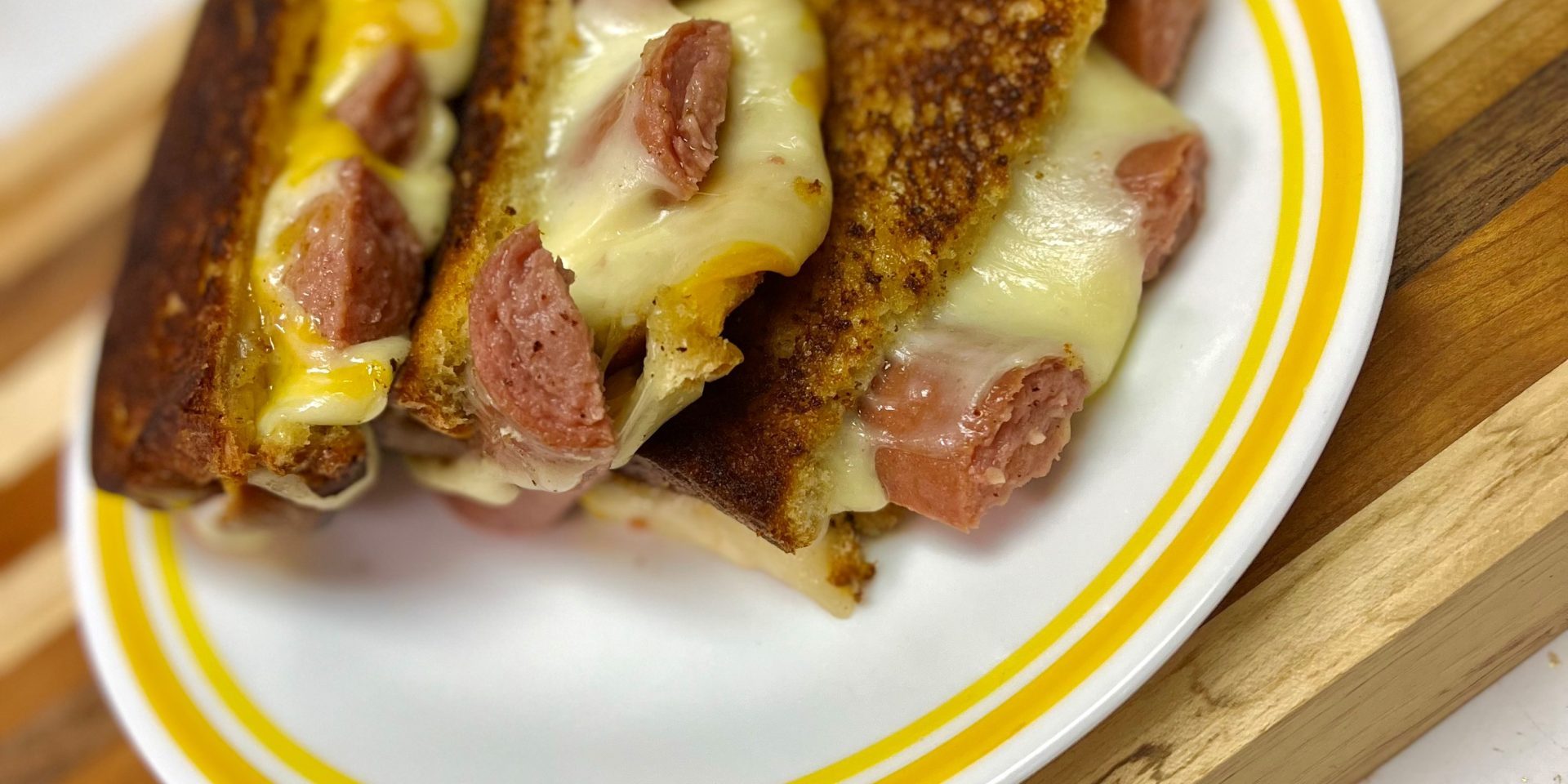 Grilled Cheese Dogs