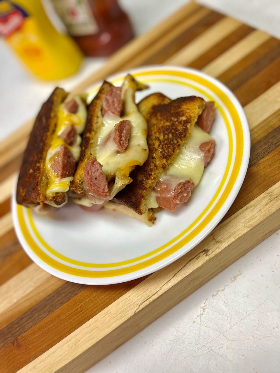 Grilled Cheese Dogs