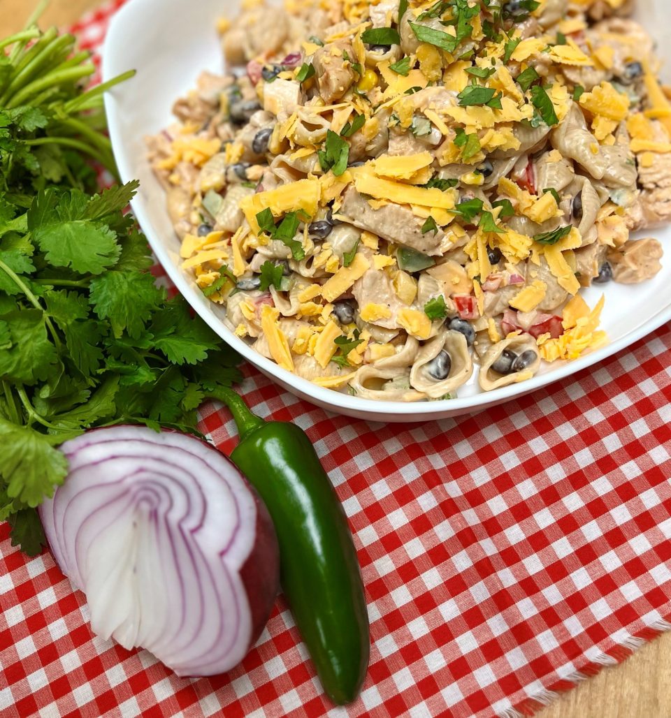BBQ Chicken Pasta Salad