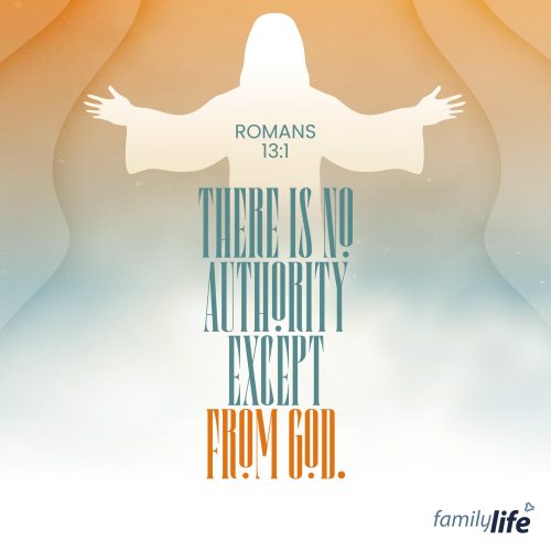 Thursday, May 18, 2023
Romans 13:1
Let every person be subject to the governing authorities. For there is no authority except from God, and those that exist have been instituted by God.

In the time this verse was written, the “governing authorities” were far from friendly, especially towards the church. You might not appreciate some of our world’s politicians, but world leaders in Paul’s day were feeding Christians to lions. And yet, the Bible assures us that there’s only one true king, and that He establishes the rulers of the world. You should never put the law of man over God’s law; Shadrach, Meshach and Abednego showed us that when they refused to bow to the king’s idol. But honoring God and His subjects means respecting the authority that has been placed over you, recognizing that it isn’t our job to make the rules. There will come a time when the only rules are His rules, but as long as you’re here, you and I must be good stewards of the world God has established, and we do that by showing honor and respect to the ones in charge.