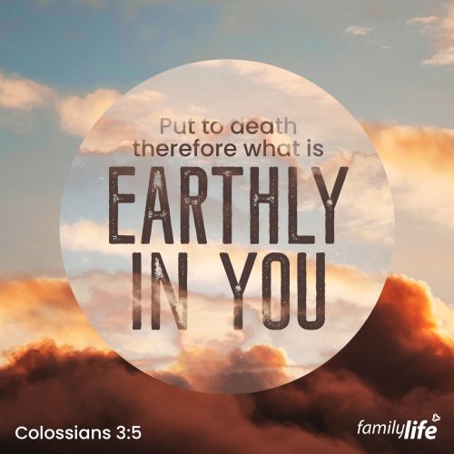 Friday, September 15, 2023
Colossians 3:5
Put to death therefore what is earthly in you: sexual immorality, impurity, passion, evil desire, and covetousness, which is idolatry.The Bible doesn’t say “tone down the evil desire” or “try not to be sexually immoral.” These things should be put to death, not because God expects you to be flawless, but because Christ was. If you truly believe that Jesus was and is Lord, it should be represented by the way you live. Put to death the things in your life that get between you and a closer relationship with Christ. Rid yourself of the things that grieve Him, driving the nails deeper into His hands. If sin isn’t worth getting rid of, it’s on a higher pedestal in your life than the Lord is, and that’s what the Word rightly calls idolatry. You may not always defeat sin overnight, but with His help, there is nothing that can’t be overcome.