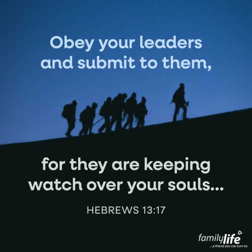 Monday, October 13, 2025
Hebrews 13:17
Obey your leaders and submit to them, for they are keeping watch over your souls. The apostle Paul didn’t require people follow him just because he was an apostle, but because his actions were trustworthy. And because of that, he encouraged others to live godly lives—a great reminder that leadership rooted in love and integrity deserves our respect.