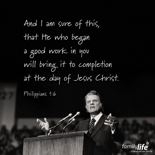 Thursday, November 6, 2025
Philippians 1:6
And I am sure of this, that He who began a good work in you will bring it to completion at the day of Jesus Christ. Sometimes the good work God’s doing in you doesn’t feel very good. It can feel like He’s performing surgery without anesthesia. But take heart—there’s a purpose in the work He’s doing, no matter how it feels. And in the end, even you will see that it was for your good.