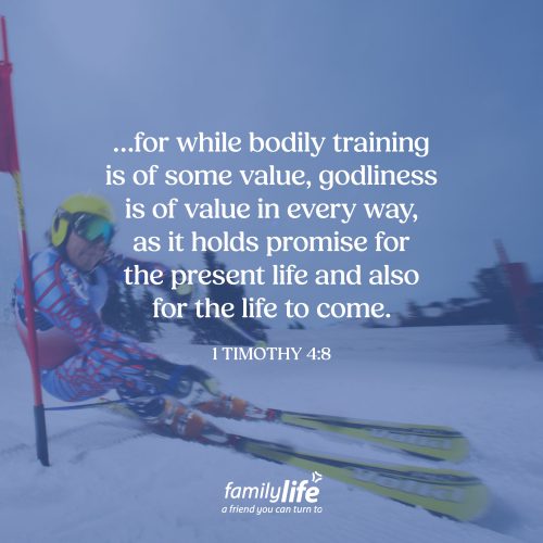 Tuesday, February 3, 2026
1 Timothy 4:8
&hellip;for while bodily training is of some value, godliness is of value in every way, as it holds promise for the present life and also for the life to come. When you really think about it, training your body isn&rsquo;t just about muscles&mdash;it&rsquo;s about your mind. Your mind is what tells your muscles to get up, to keep going, and to not quit. And when it comes to godliness, which has even greater value than physical fitness, it all starts in the same place&hellip;your mind.