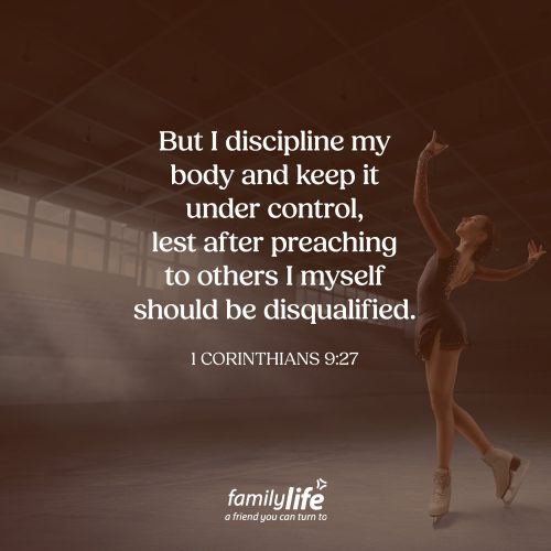 Friday, February 6, 2026
1 Corinthians 9:27
But I discipline my body and keep it under control, lest after preaching to others I myself should be disqualified. Since today is the official start to the Winter Olympics, why not use it to remember that you are also in training to win a prize? And the last thing any competitor wants is to be disqualified for making a careless mistake. That&rsquo;s why you don&rsquo;t keep your eyes focused on the distractions you keep them focused on the goal.