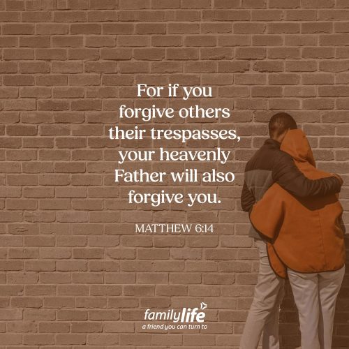 Monday, March 2, 2026
Matthew 6:14
For if you forgive others their trespasses, your heavenly Father will also forgive you. They say, ‘To err is human, to forgive, divine.’ And yet, God calls us to follow in His footsteps. Because the truth is simple: if we’re all guilty at some point, then we all need to give each other grace at some point too.