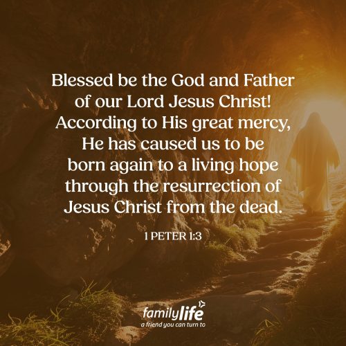 Tuesday, March 31, 2026
1 Peter 1:3
Blessed be the God and Father of our Lord Jesus Christ! According to His great mercy, He has caused us to be born again to a living hope through the resurrection of Jesus Christ from the dead. All that you have been given, and all that God has done in you and will continue to do in you is because of His great mercy. Not because of how good you are, or how hard you’ve worked, or how much you’ve given. It’s all because of His great, amazing, unfathomable mercy.