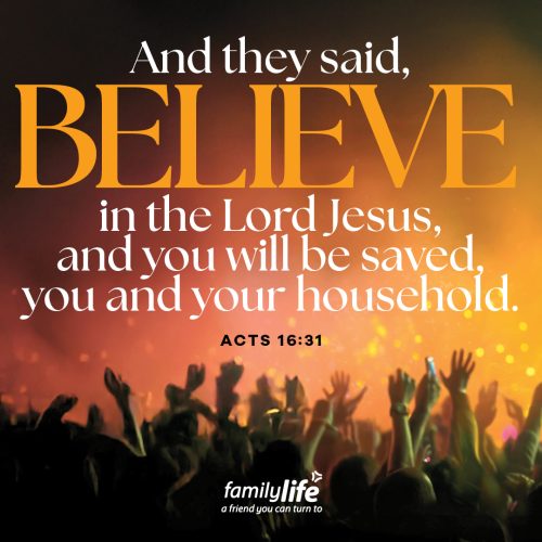Wednesday, April 15, 2026
Acts 16:31
And they said, Believe in the Lord Jesus, and you will be saved, you and your household. Paul and Silas were in prison, doing what they did best: praying and singing. Then suddenly, an earthquake shook and released all the prisoners from their cells. The jailer thought it was over for him, but Paul pointed him to hope instead. And in that moment of chaos, a life was changed for eternity.