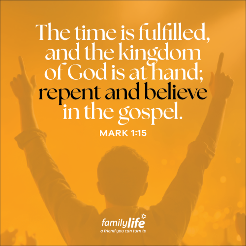 Thursday, April 16, 2026
Mark 1:15
The time is fulfilled, and the kingdom of God is at hand; repent and believe in the gospel. When Jesus came back from the wilderness, it was time for Him to step into His purpose and fulfill what the prophets had spoken about Him. And the invitation He gave then is still open to us today: repent and believe.