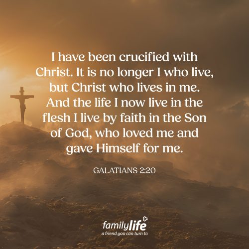 Thursday, April 2, 2026
Galatians 2:20
I have been crucified with Christ. It is no longer I who live, but Christ who lives in me. And the life I now live in the flesh I live by faith in the Son of God, who loved me and gave Himself for me. Have you made the switch? When you become a Christian, that means you’re no longer the driver of your own life. You’ve handed the wheel over to Christ, and He’s the One guiding your steps. That doesn’t mean you’re always thrilled about the direction He takes you in, but it does mean you trust that He knows the road far better than you do.